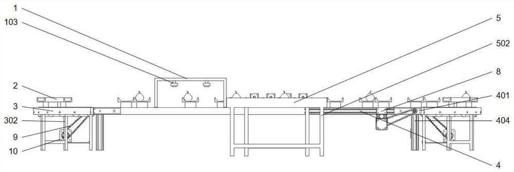 Visual grading method and grading production line for pear appearance quality