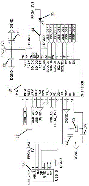 System for dynamically detecting state of railway retarder based on FPGA