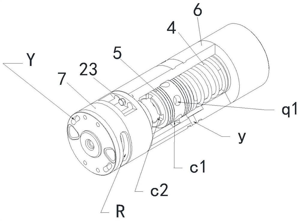 Dynamic Pressure Feedback Pilot Control Hydraulic Shock Oscillator