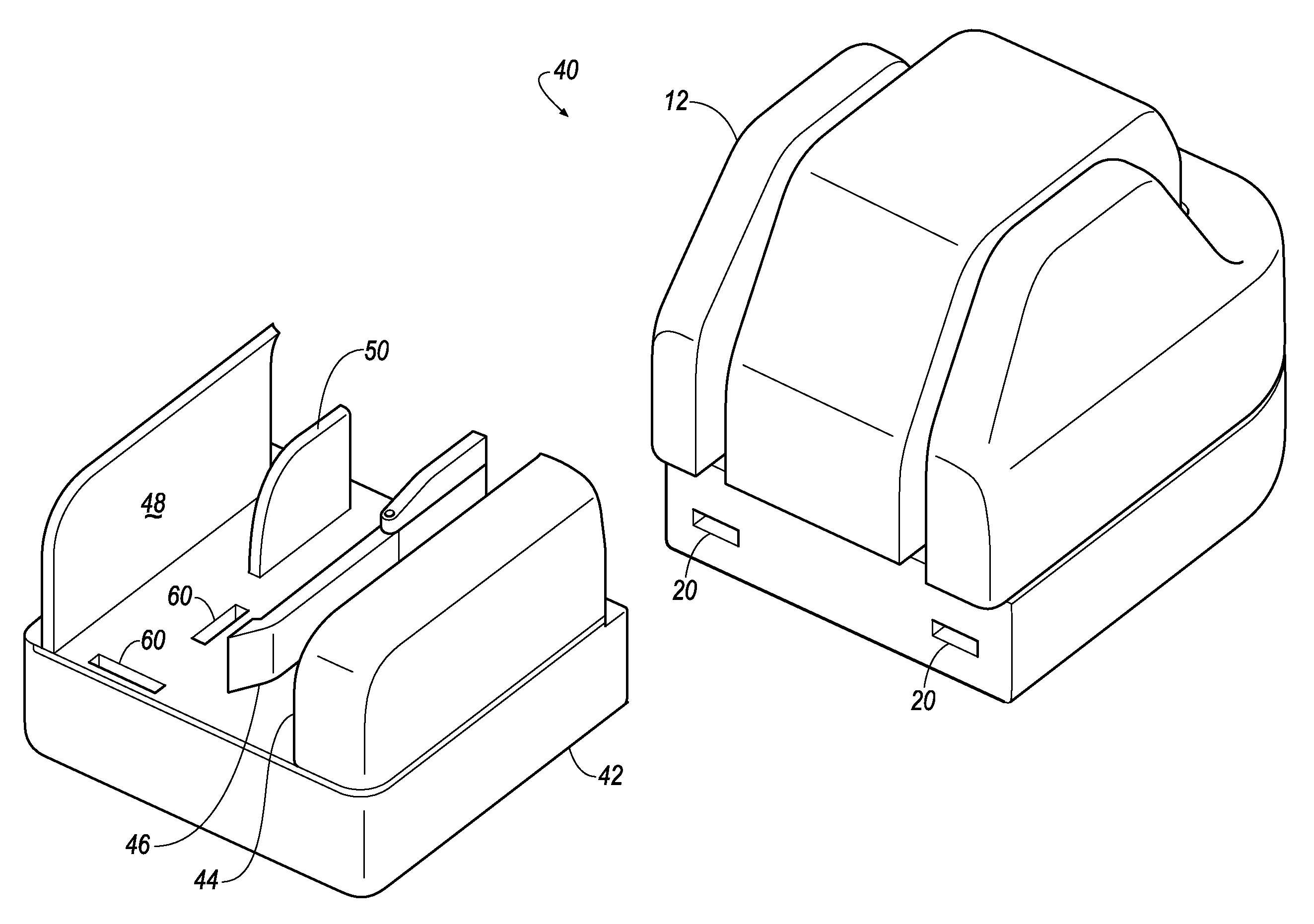 Convertible back counter / teller station document processor