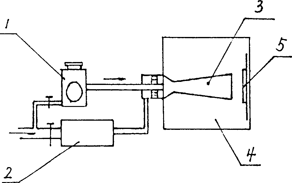 Method for preparing ohm contact electrode made from temperature sensing ceramics