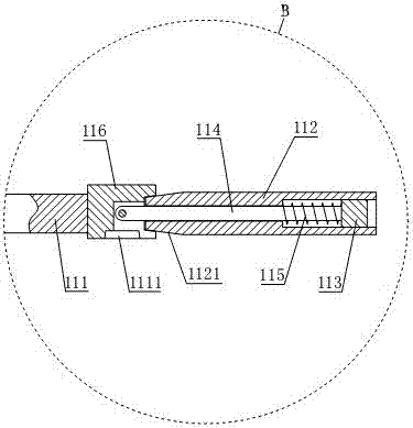 Storage and taking device of high-voltage grounding wire
