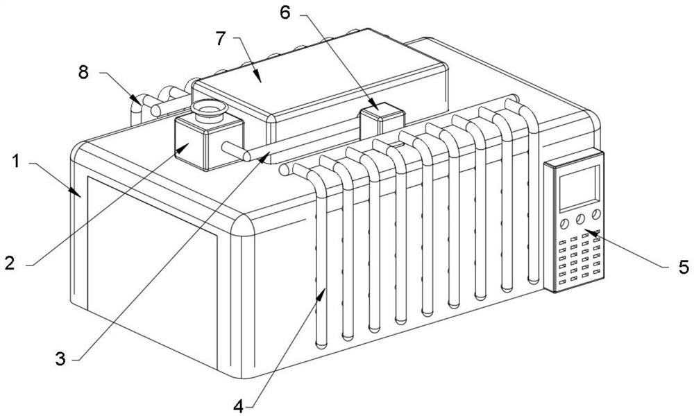 Rapid aging process method of aluminum alloy plate and intelligent control system thereof