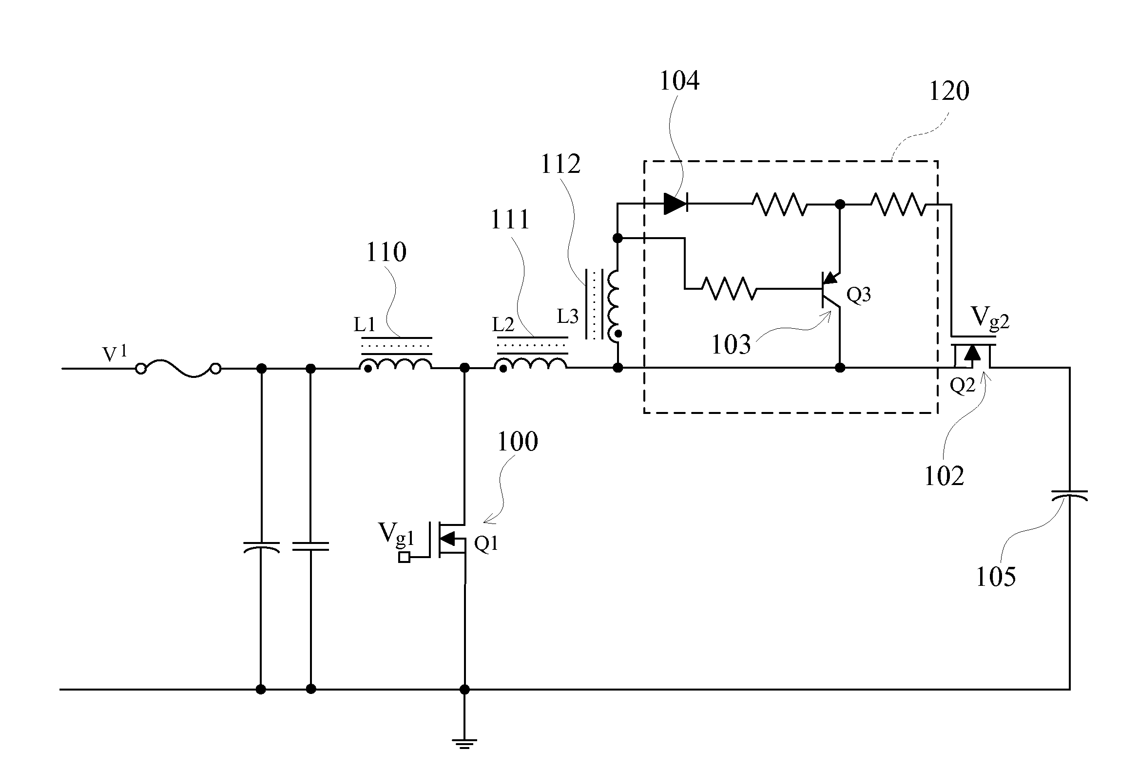 Self-Driven Synchronous Rectification Boost Converter Having High Step-Up Ratio