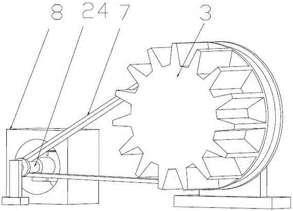 Transplanter vibration detection system and detection method based on electromagnetic induction principle