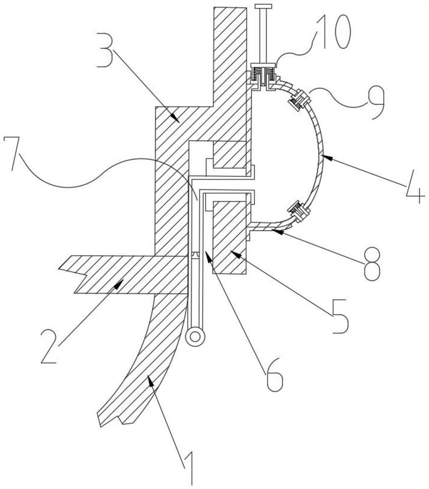 A ship's side with combined strength supplementary structure