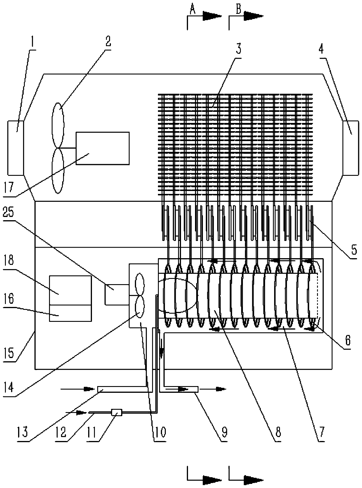 Thermoelectric power generation fuel oil parking heater based on heat pipe