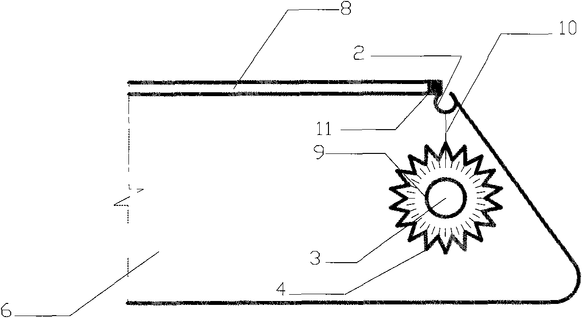 Template connecting piece capable of regulating and controlling angle