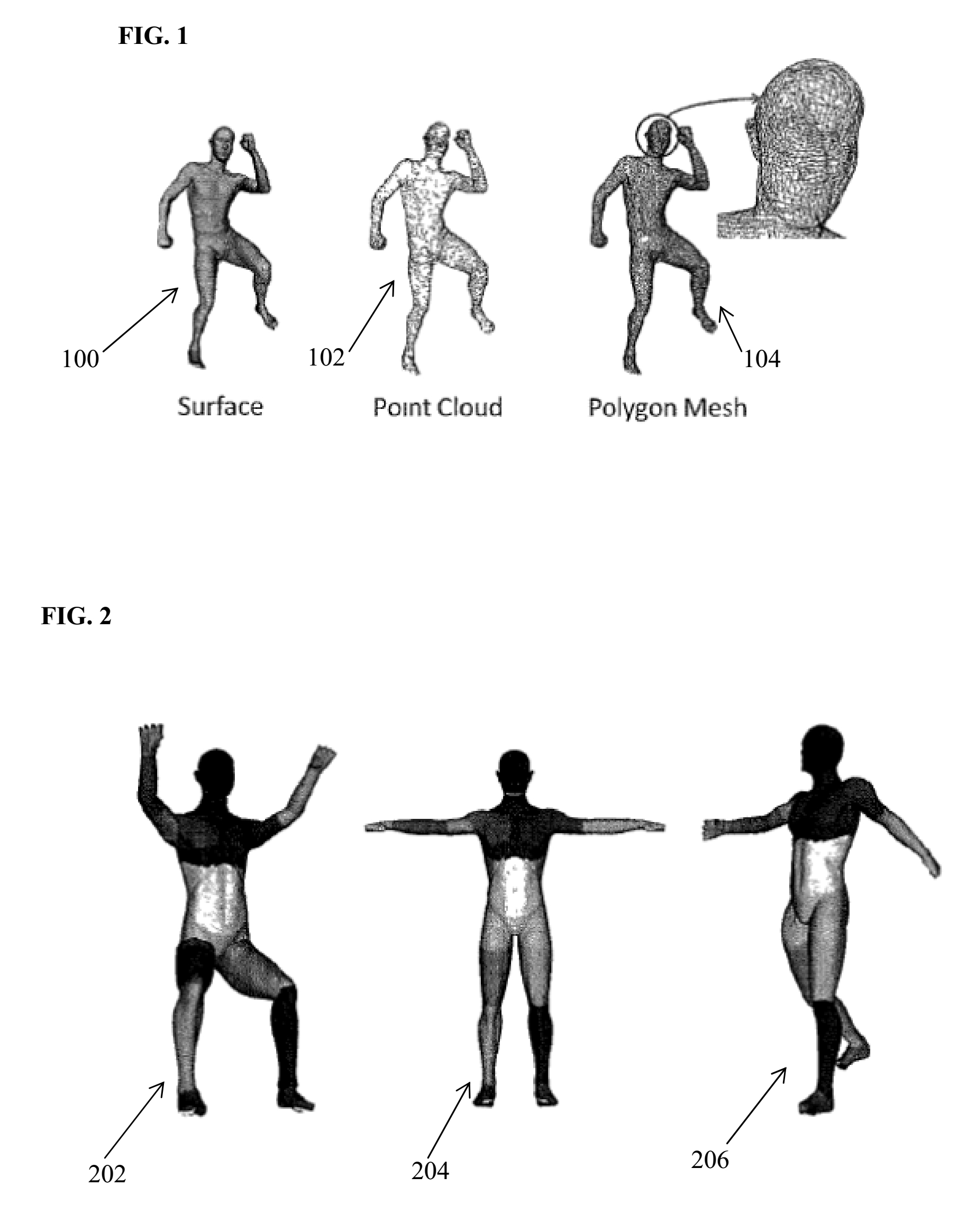 Method and system for constructing personalized avatars using a parameterized deformable mesh