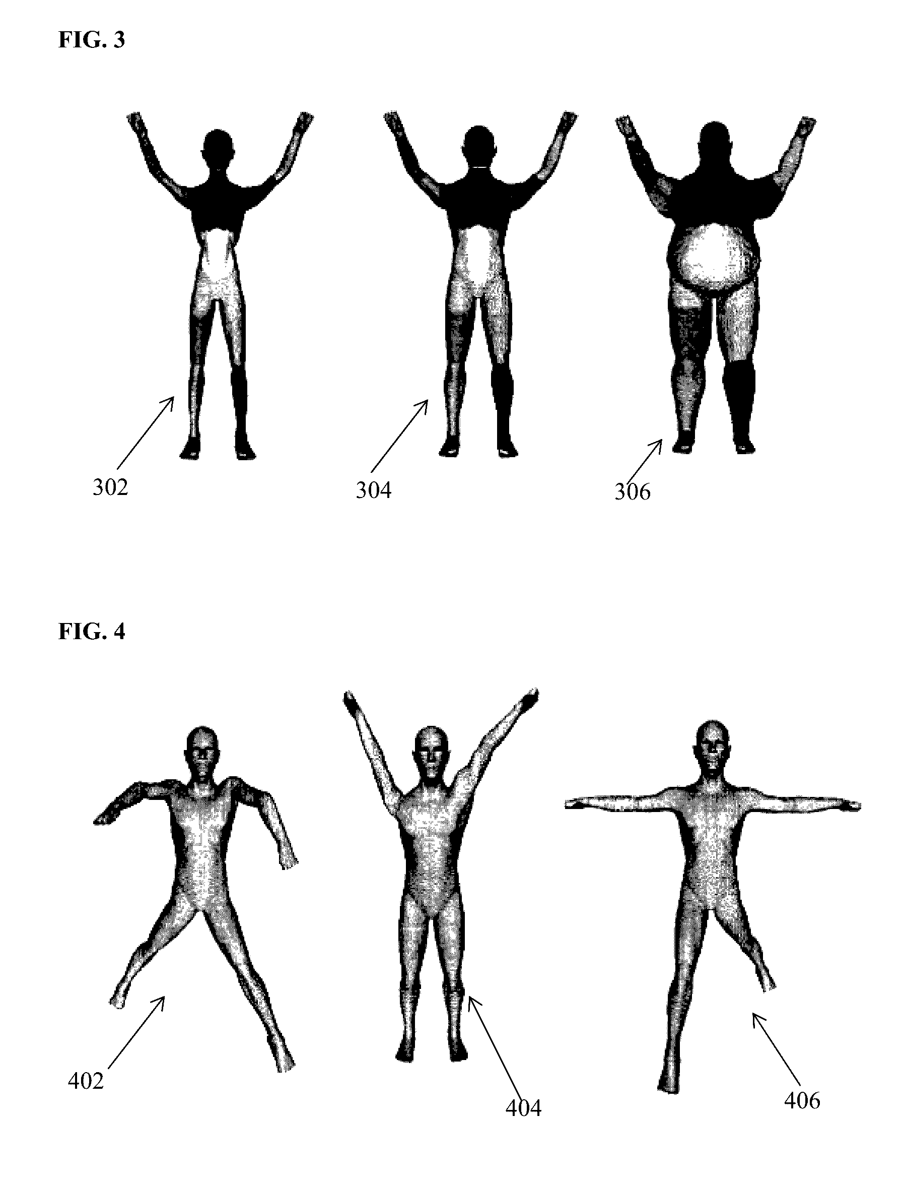 Method and system for constructing personalized avatars using a parameterized deformable mesh