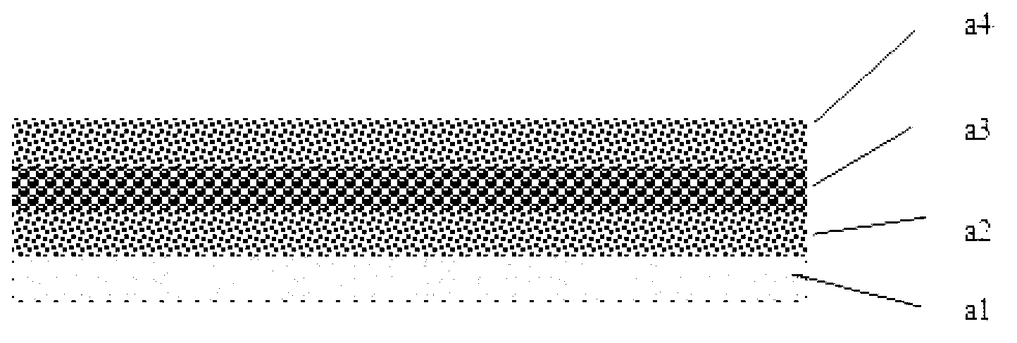Composite dustless paper and production process and application thereof