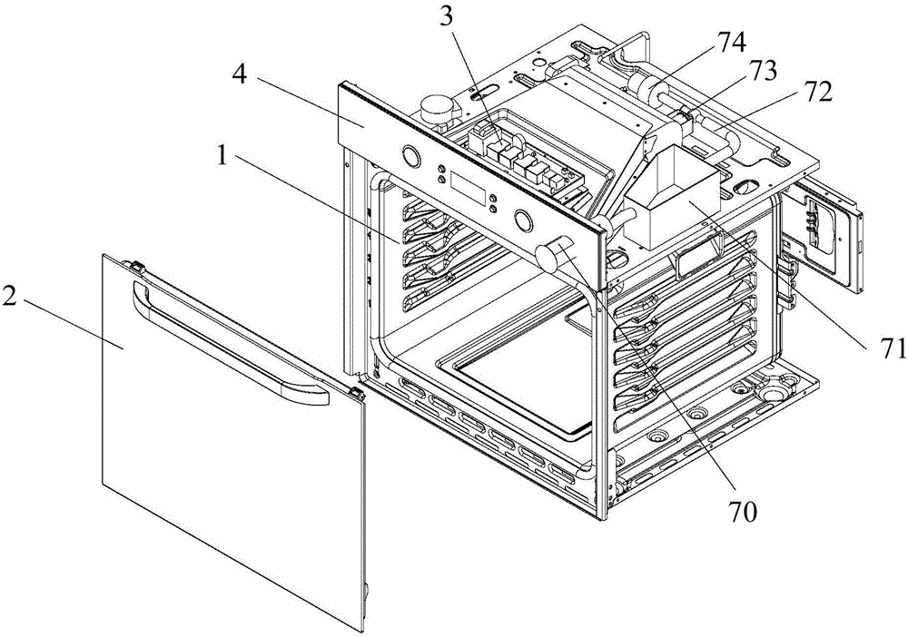 Baking oven and control method thereof