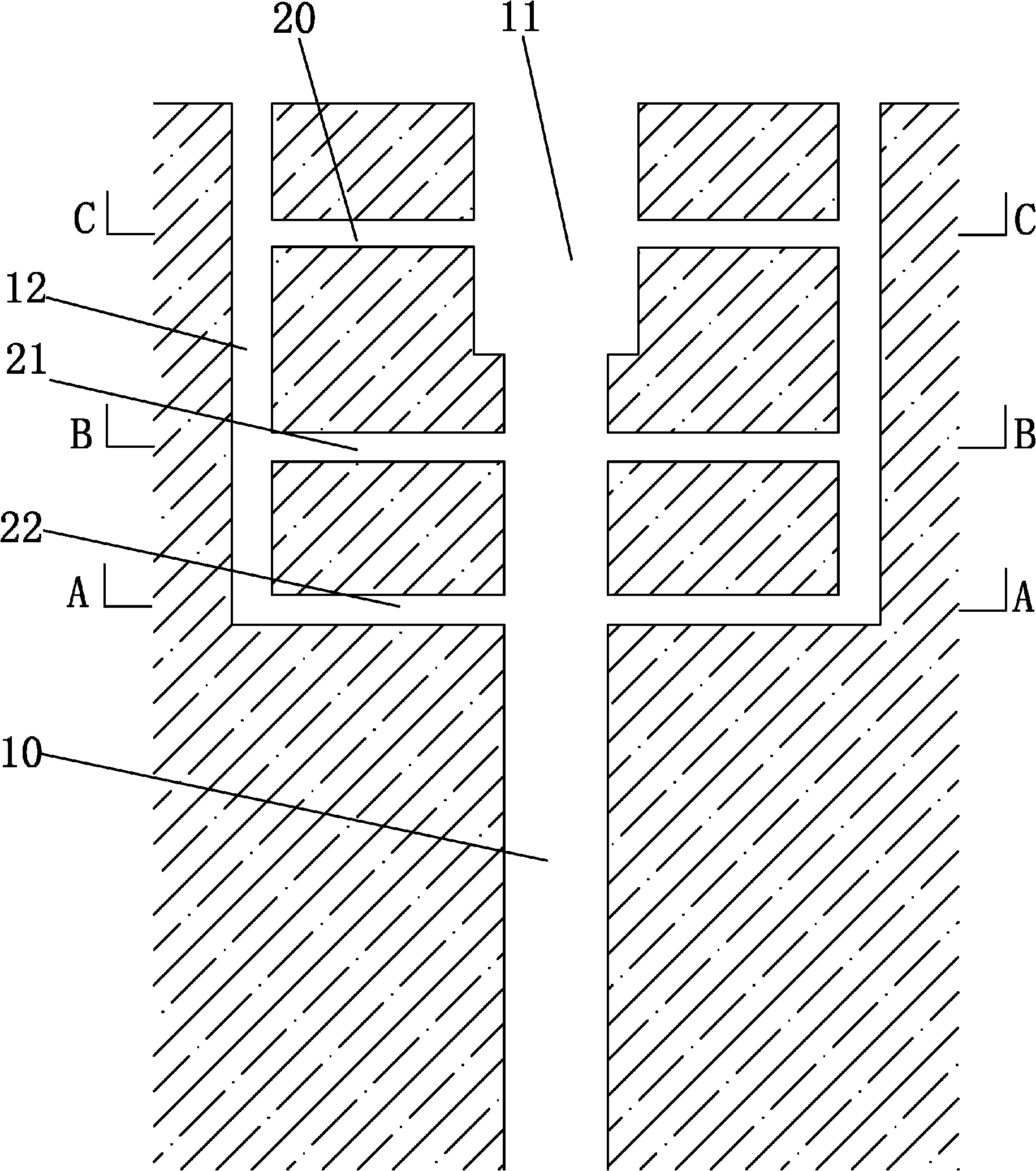Construction method of cross section-expanded loop type depressurizing portal for high-speed railway tunnel