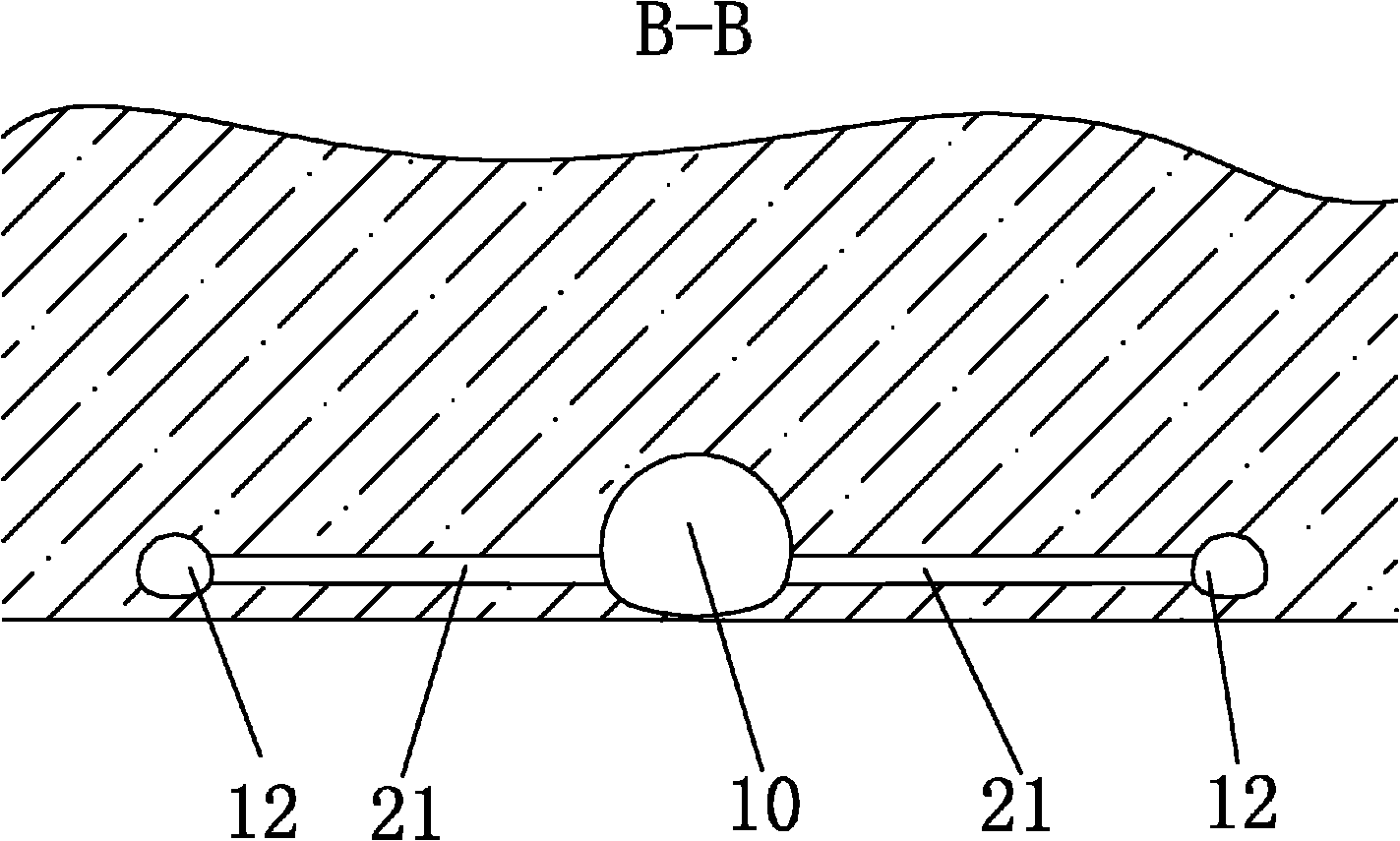 Construction method of cross section-expanded loop type depressurizing portal for high-speed railway tunnel