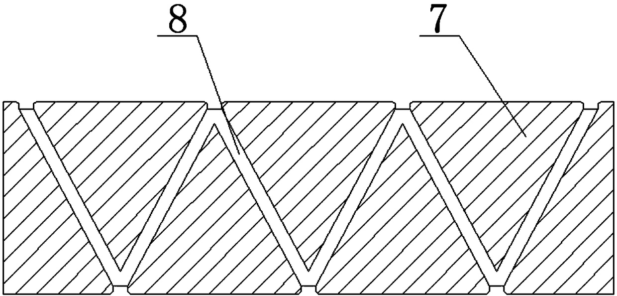 Wire guiding cam of high-speed winding machine