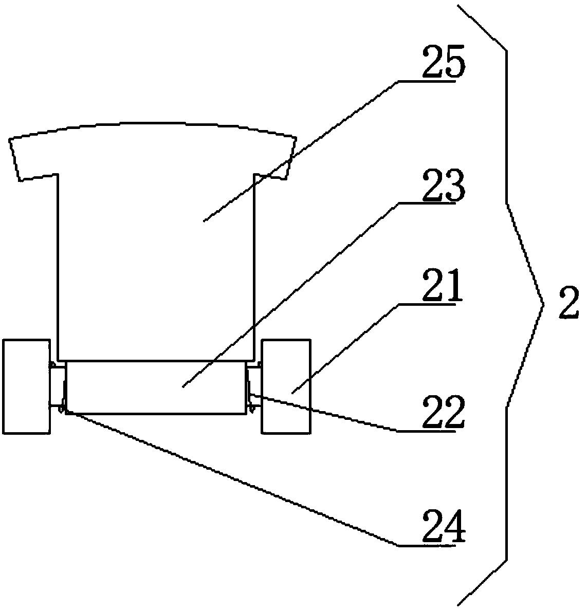 Wire guiding cam of high-speed winding machine