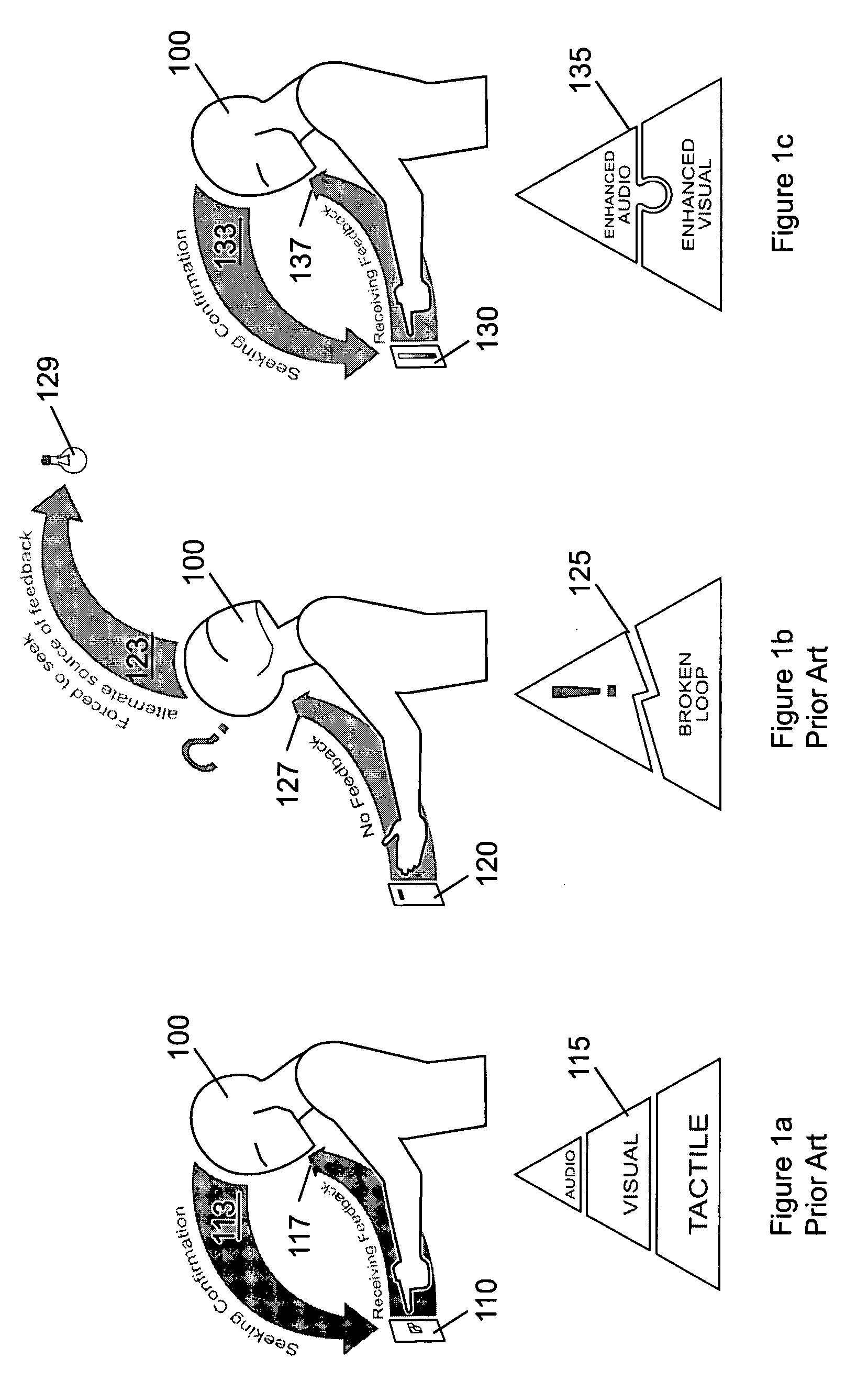 Sensory feedback systems for non-contact electrical switches