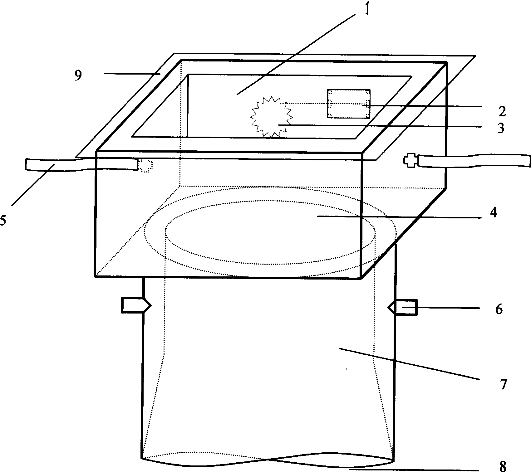 Canopy leaf chamber for determining plant canopy population photosynthesis
