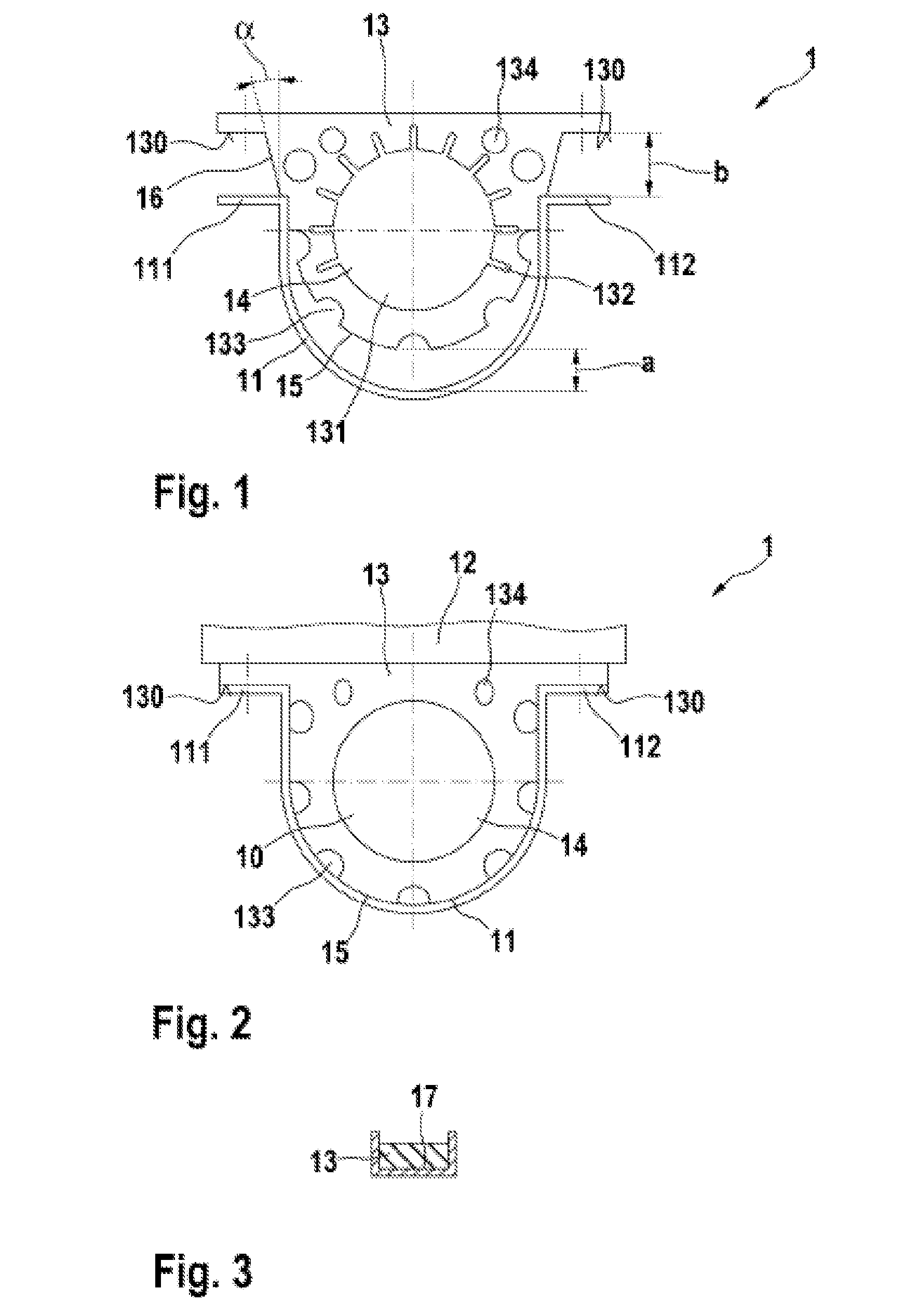 Holder for attaching an assembly
