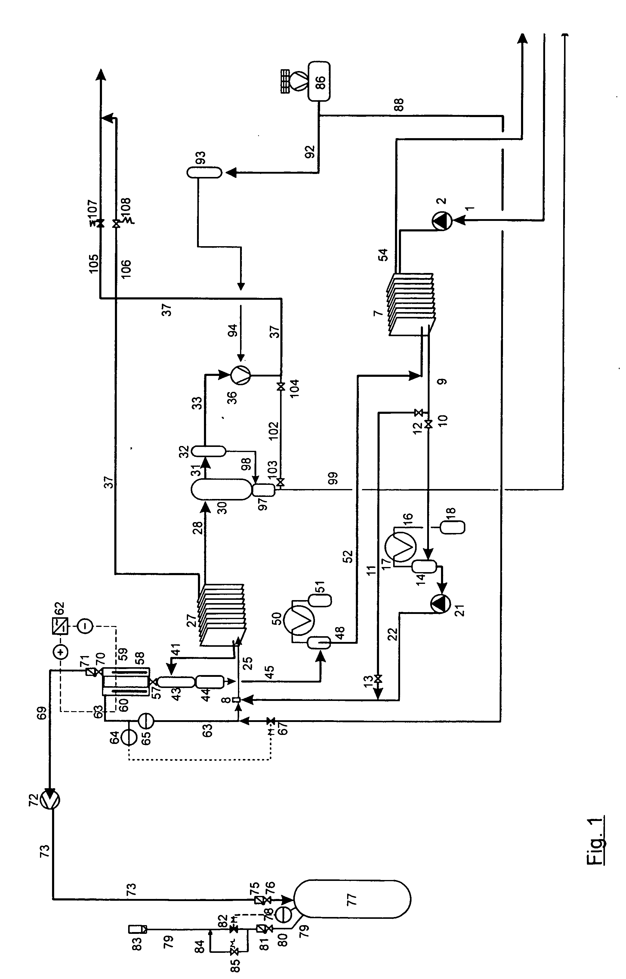 Method and device for treating liquids, using an electrolytic stage