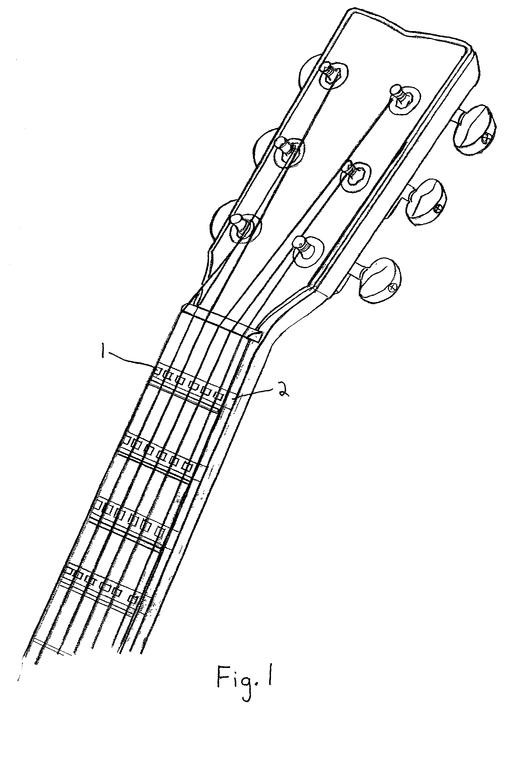 Split-clip musical instrument