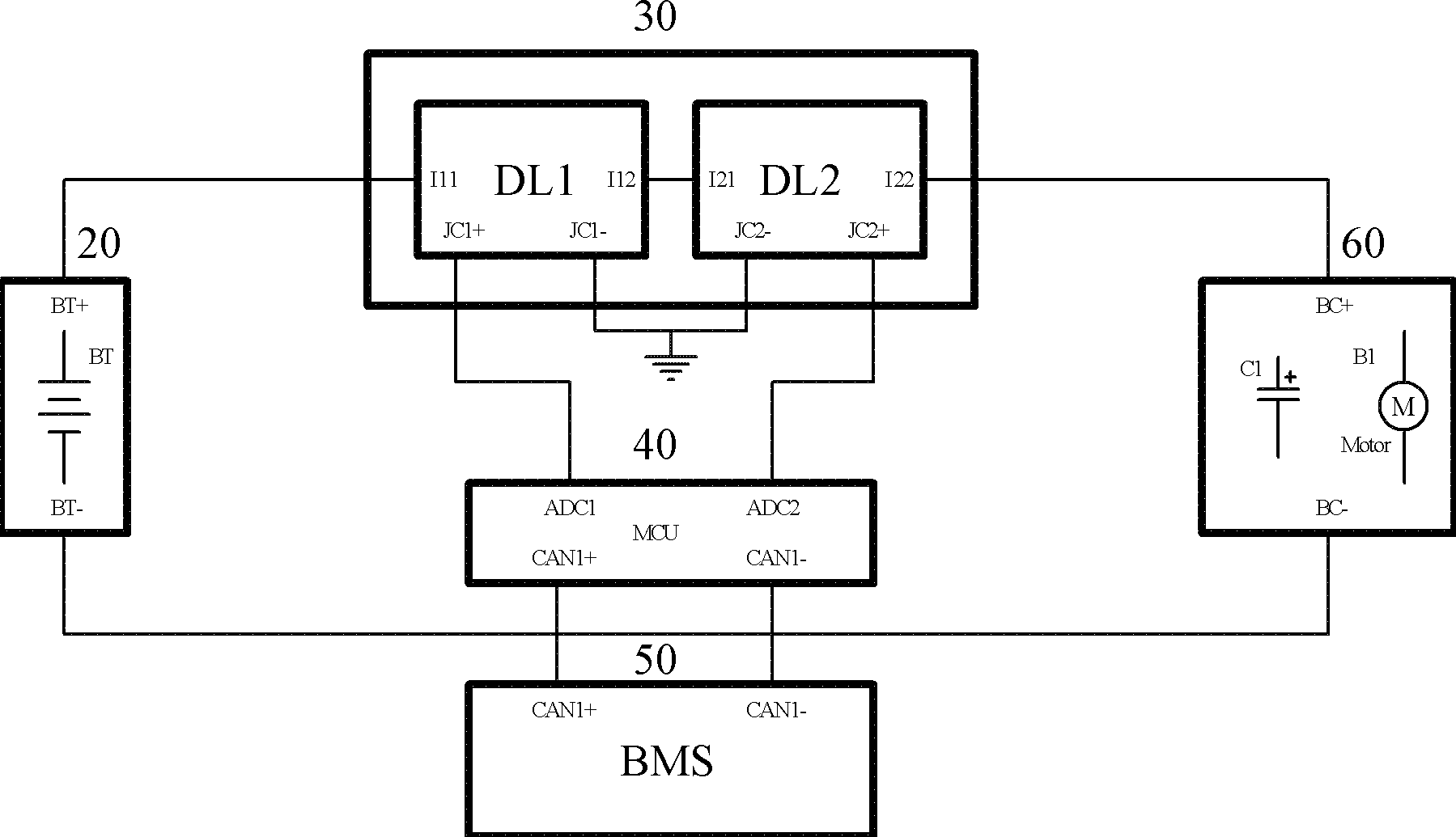 Method and device for double-precision SOC (state of charge) test of electric vehicle power battery