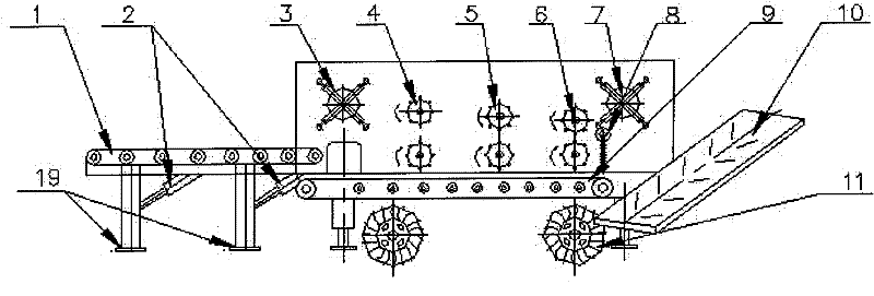 Telegraph pole crusher