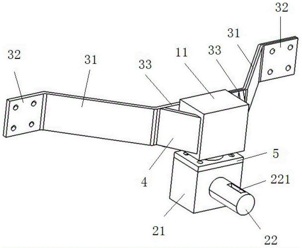 Auxiliary vehicle steering device and vehicle