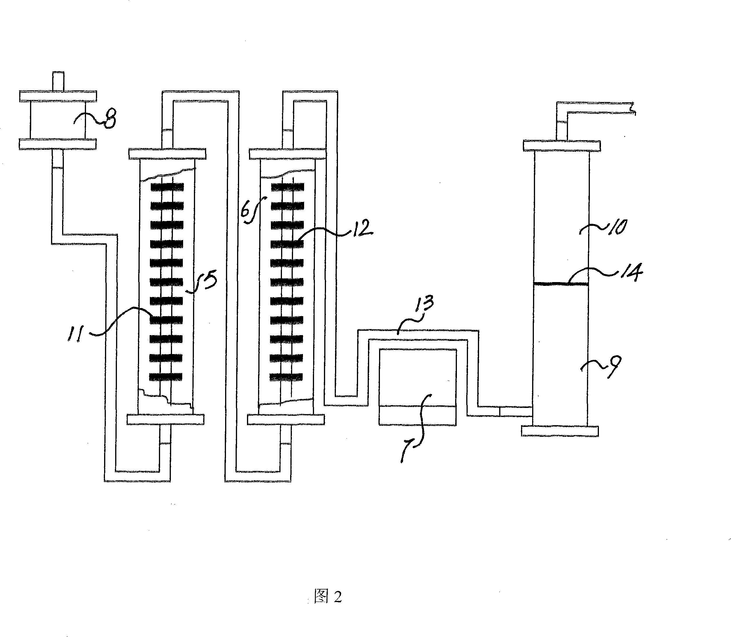 Method for softening water and device thereof