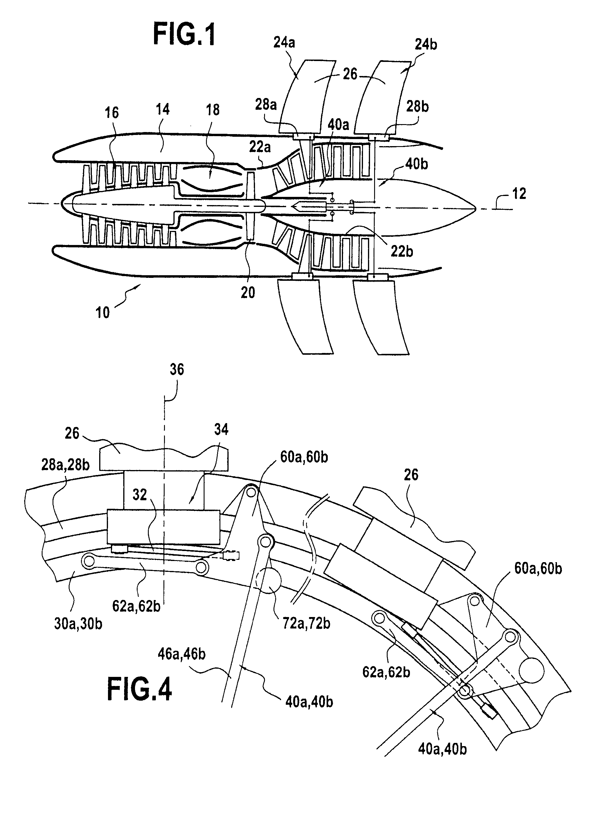Device for controlling the pitch of fan blades of a turboprop
