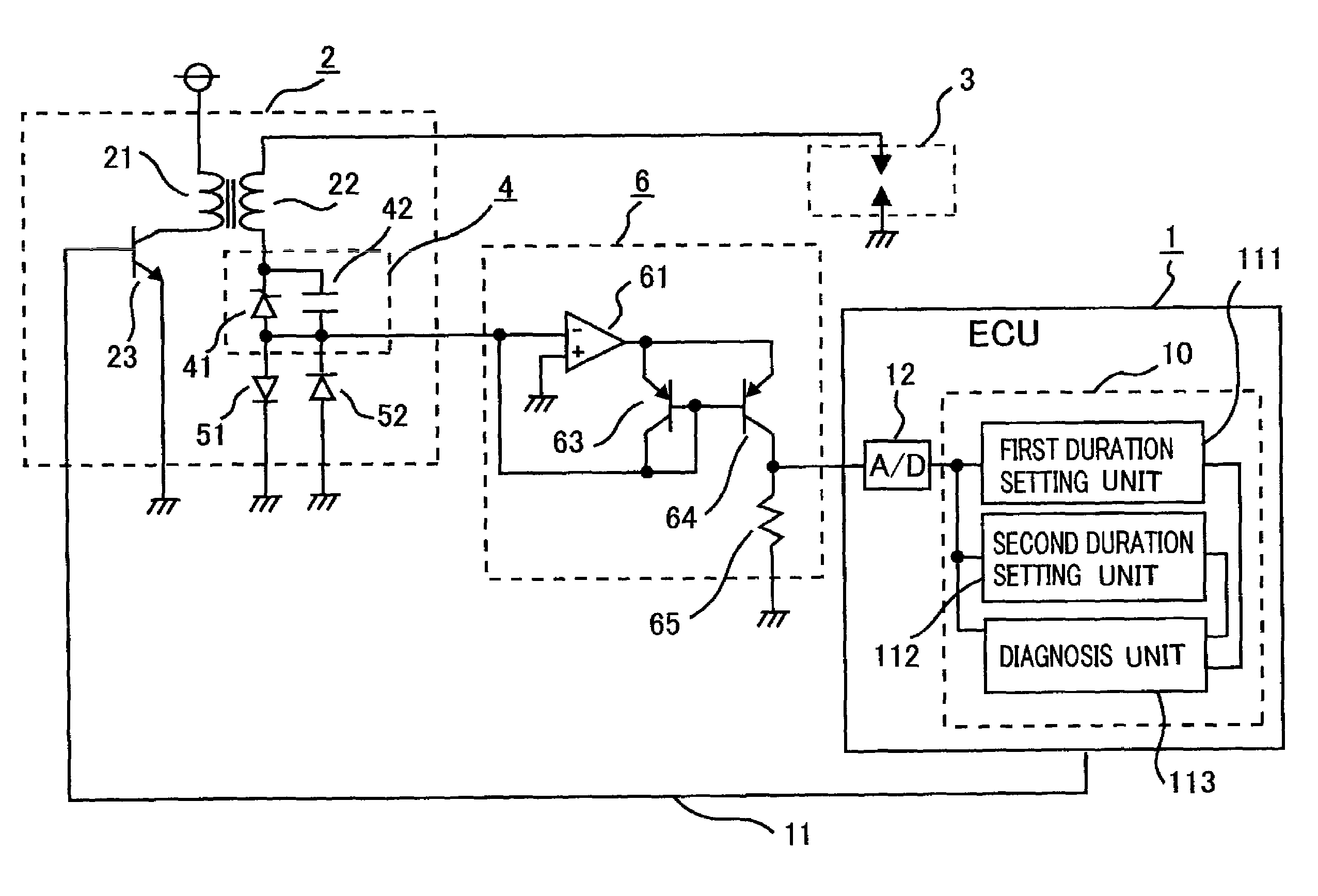 Internal-combustion-engine ignition diagnosis apparatus and internal-combustion-engine control apparatus
