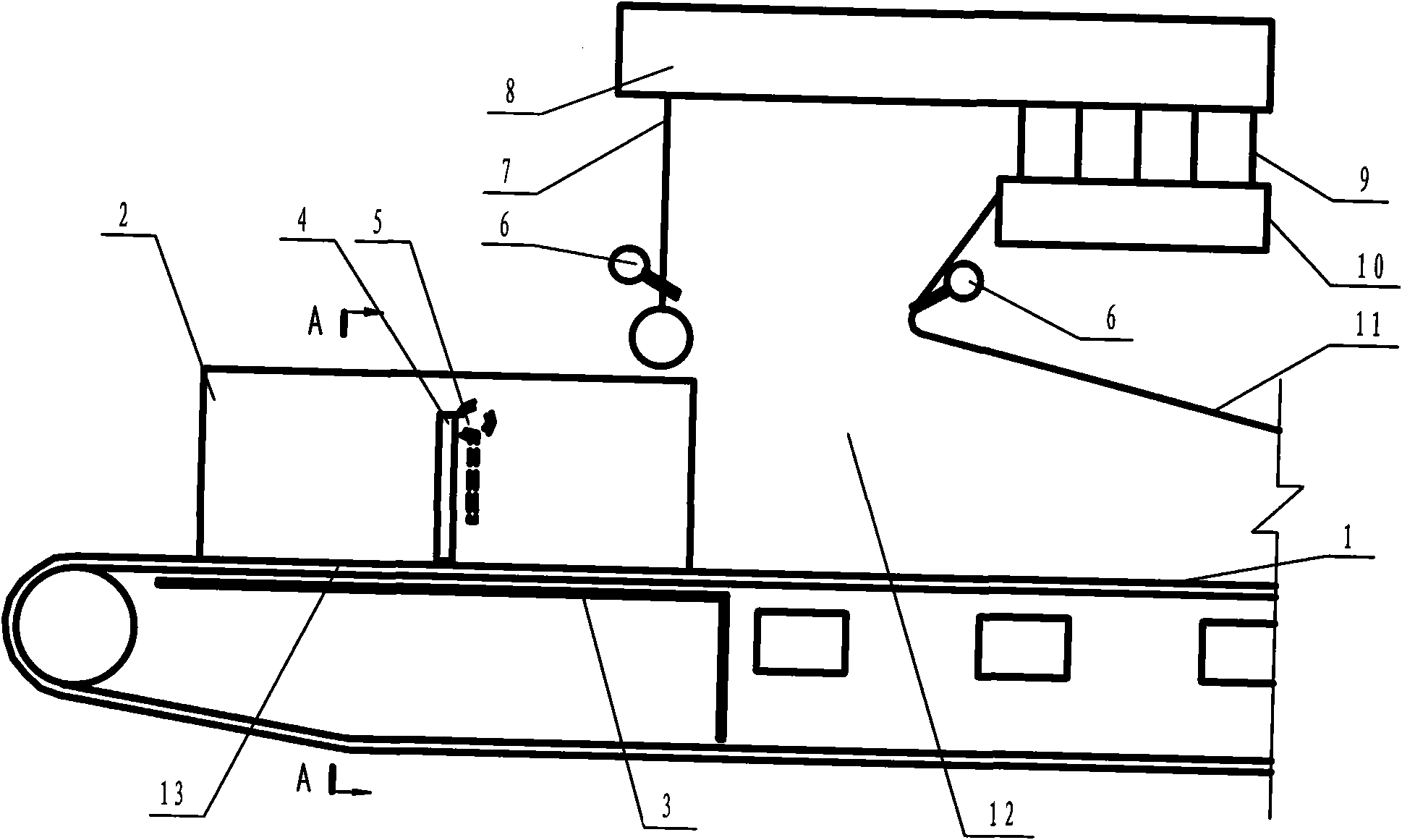 Biomass grate firing boiler