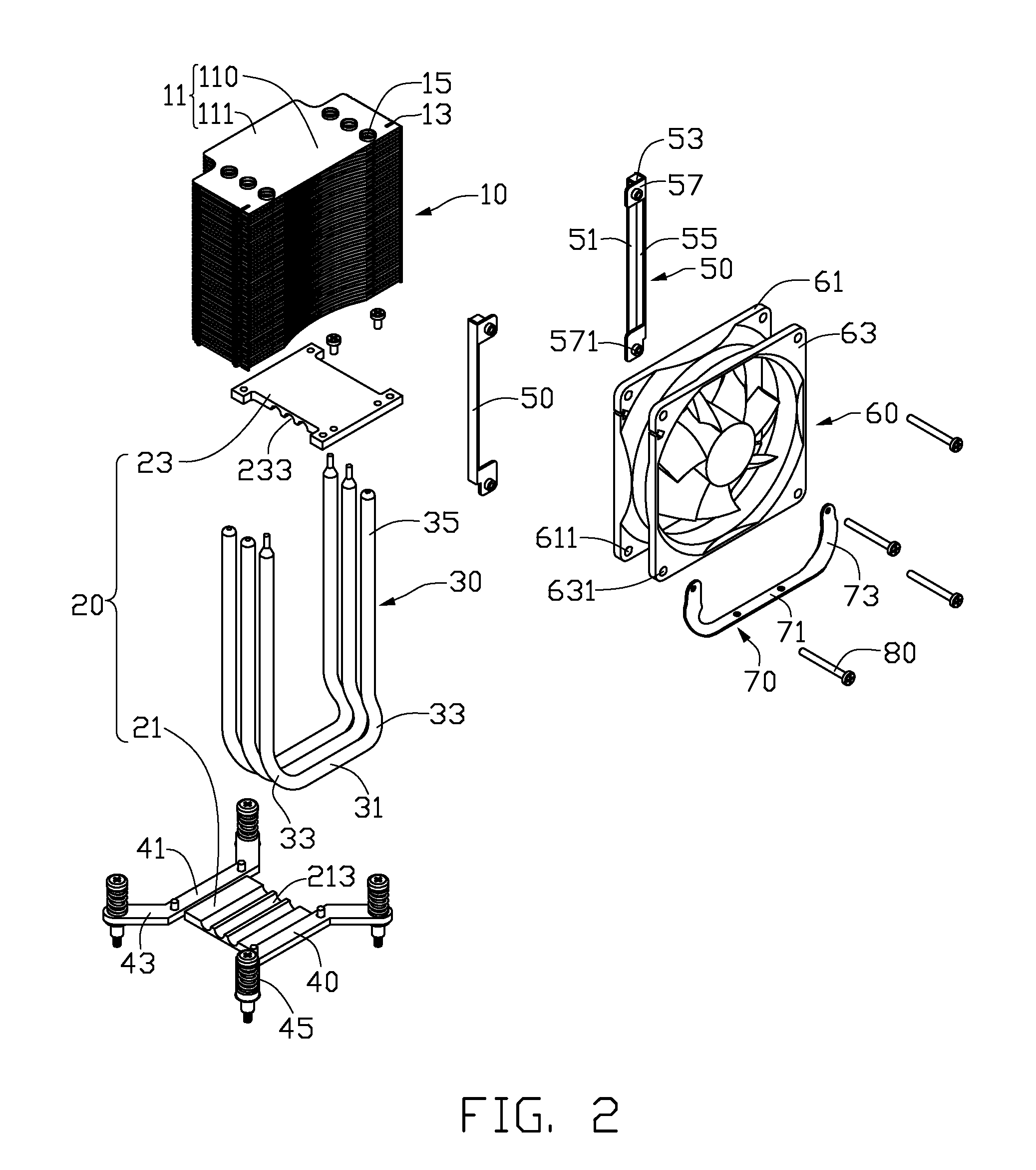 Heat sink assembly