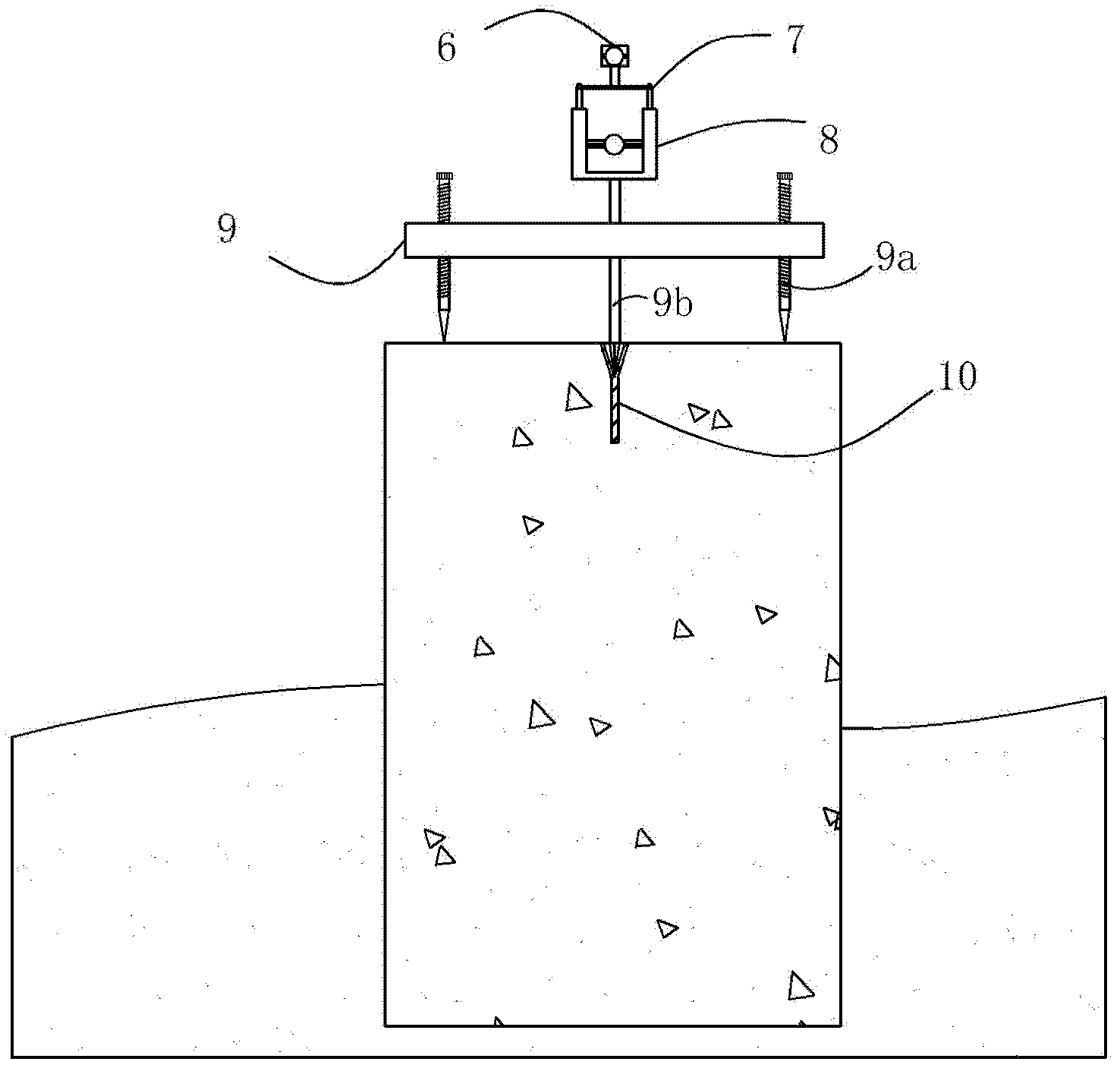 Method for measuring second-grade river-crossing leveling height difference by using intelligent total station