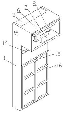 A multifunctional safety door for power distribution room