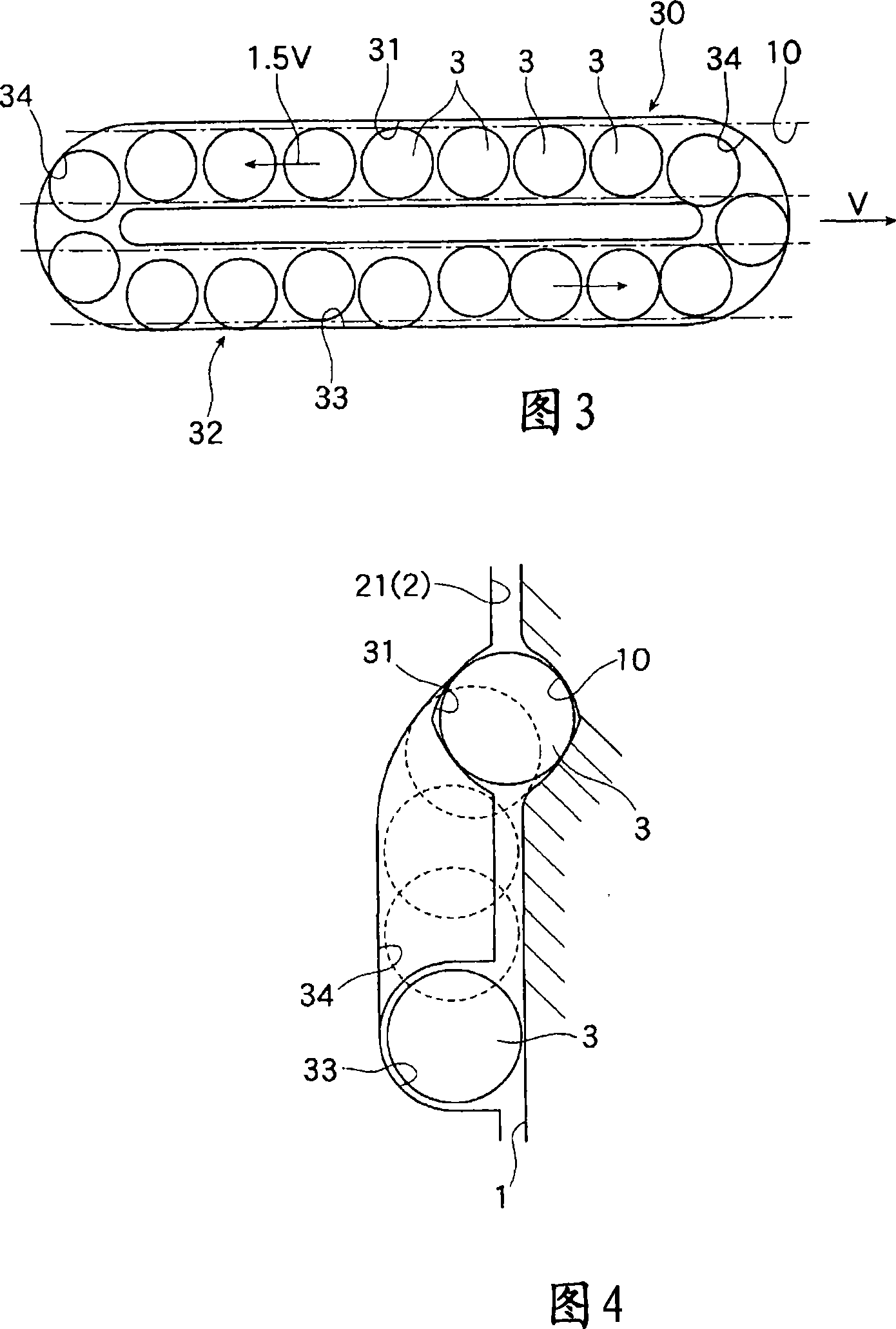 Rolling guide device and method of manufacturing the same