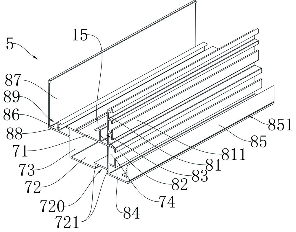 Multifunctional corner line profile used in suspended mode and suspended ceiling system applying same