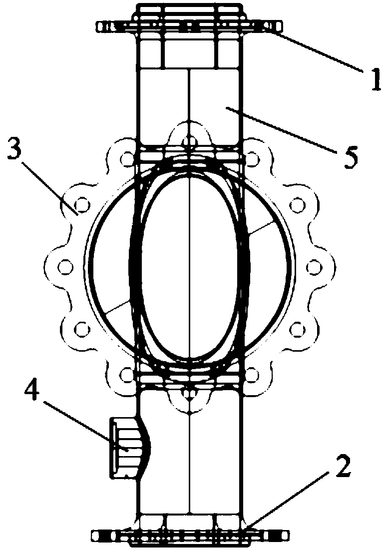 Oil supply pipe tee joint and forming method thereof