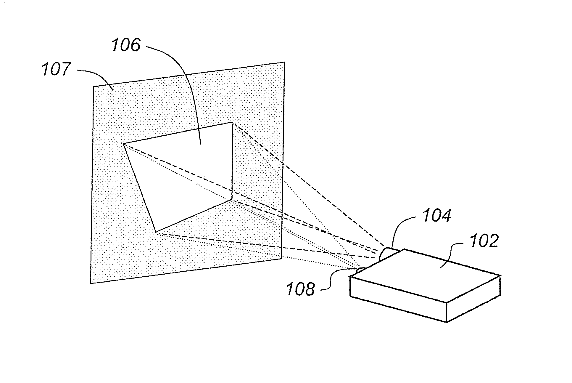Image projection and control apparatus and methods