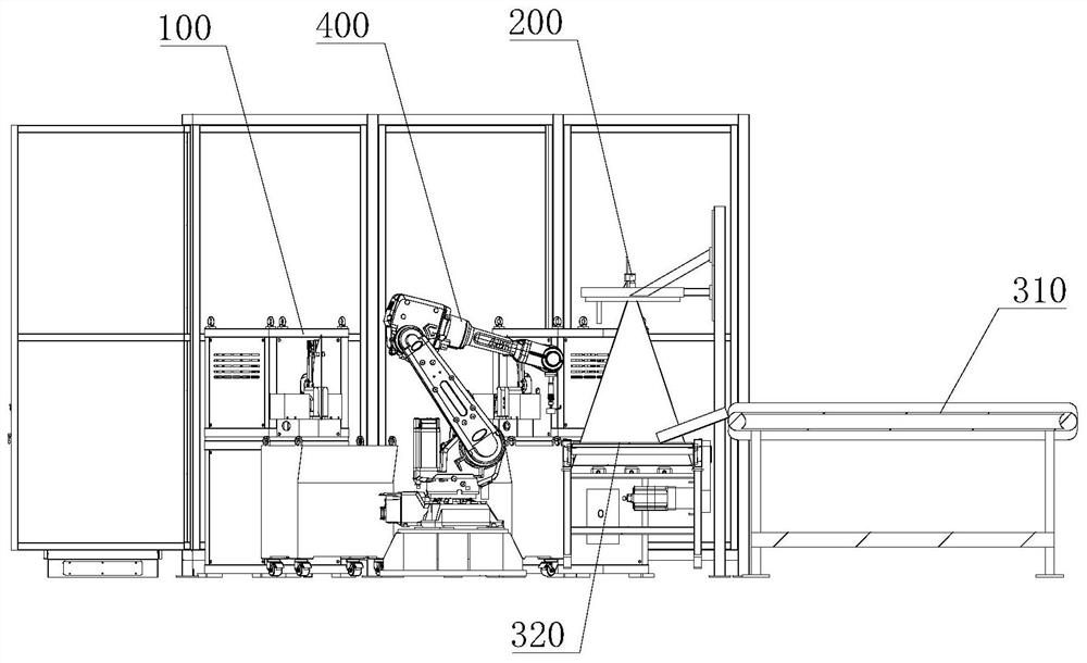 Welding seam automatic identification anti-bending device