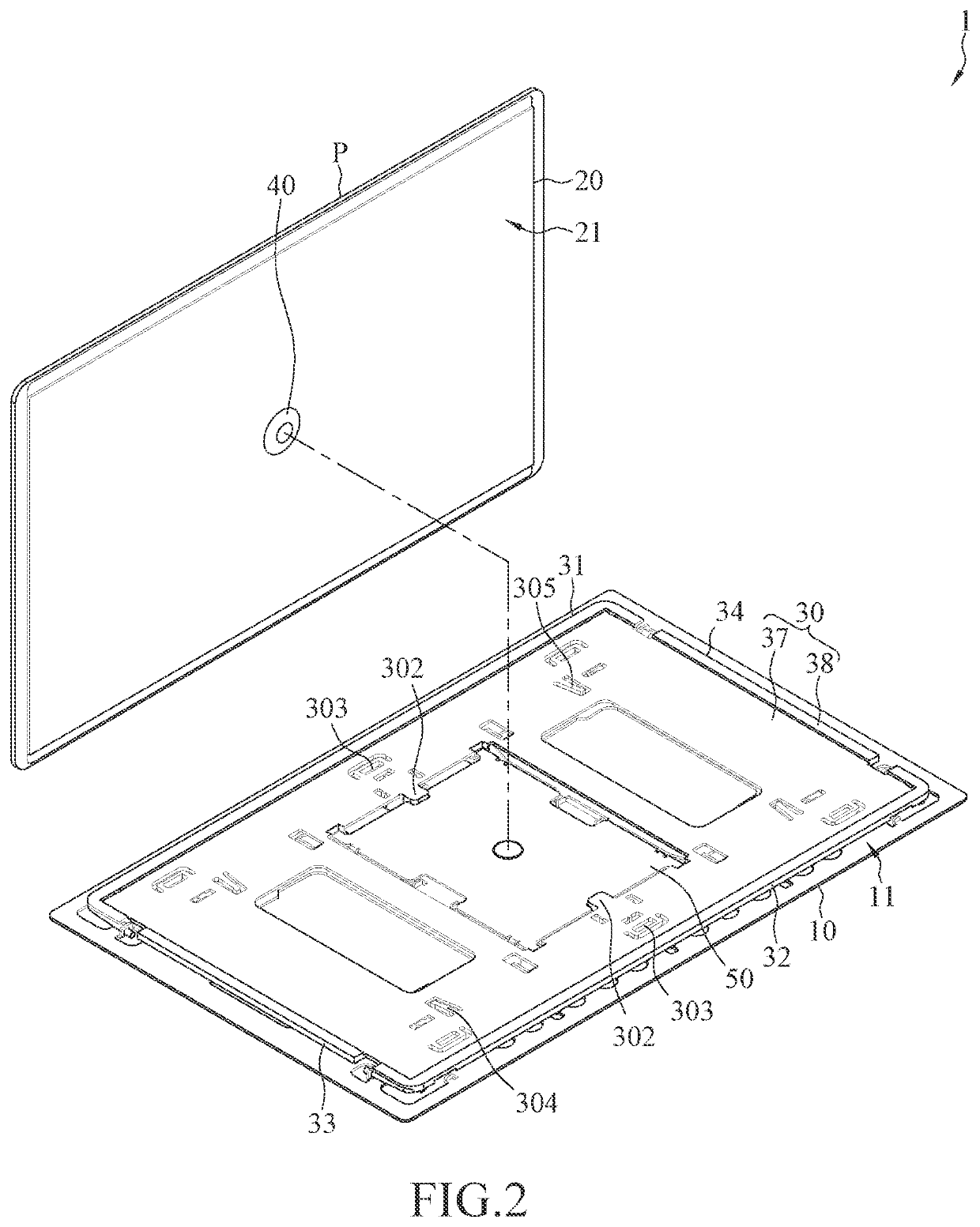 Touchpad device
