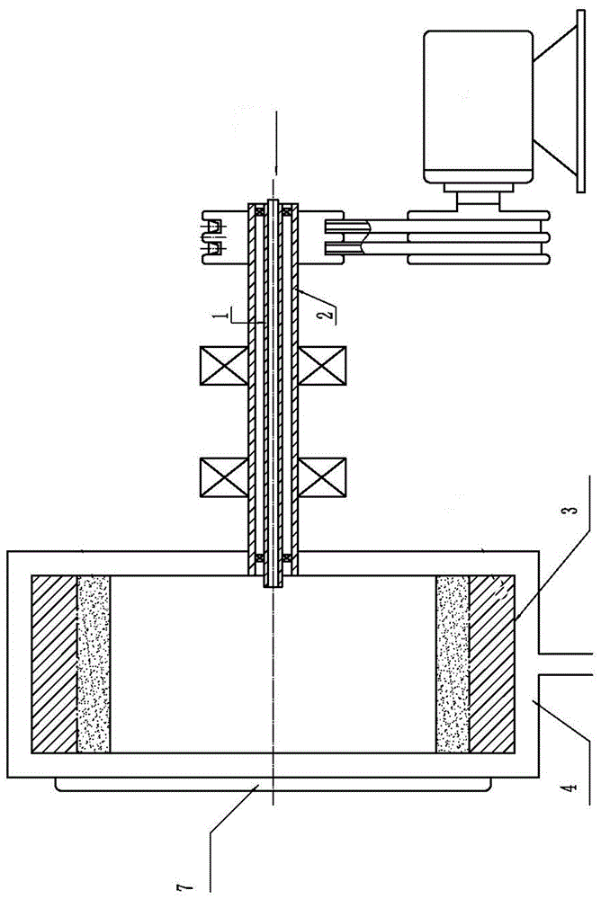 Centrifugal automatic oil sludge separation machine