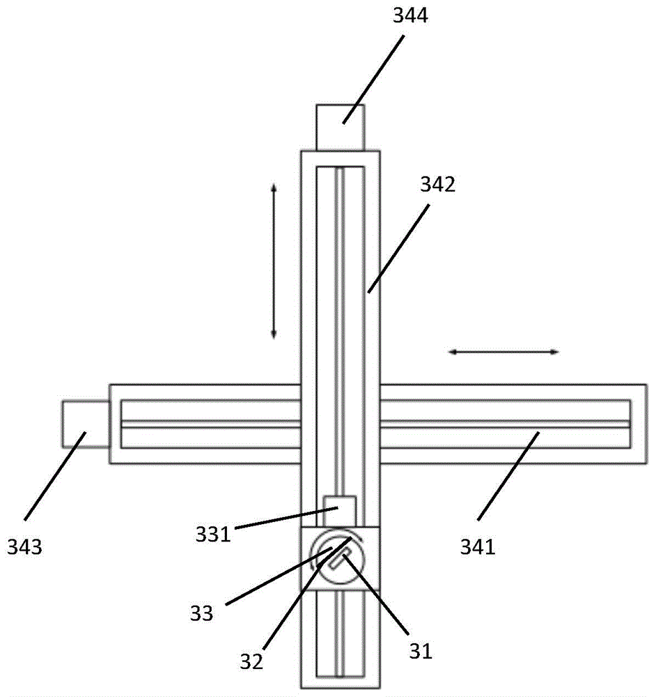 Device and method for detecting concave grating resolution and diffraction efficiency