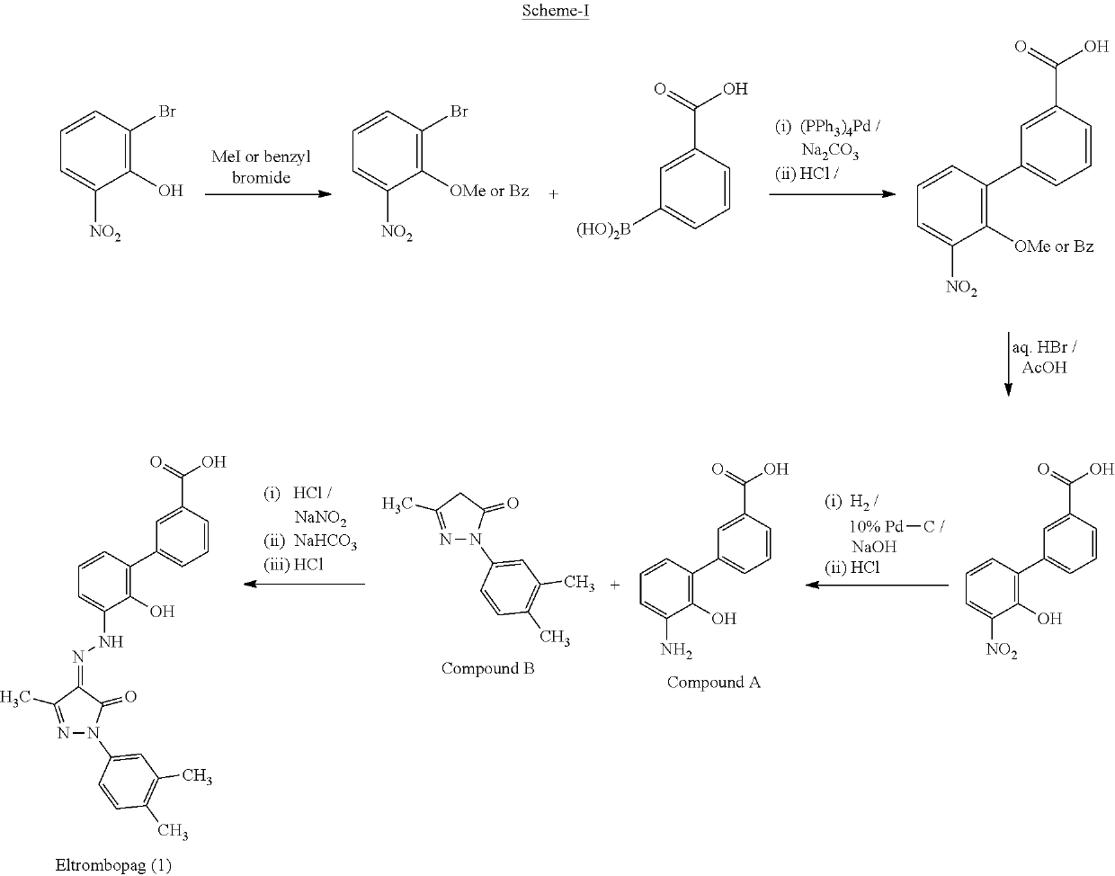 An improved process for the preparation of Eltrombopag Olamine and its intermediates