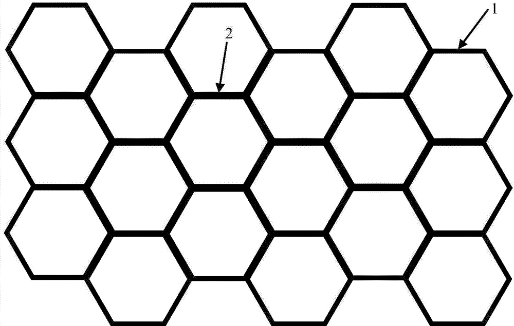 Honeycomb reinforced material