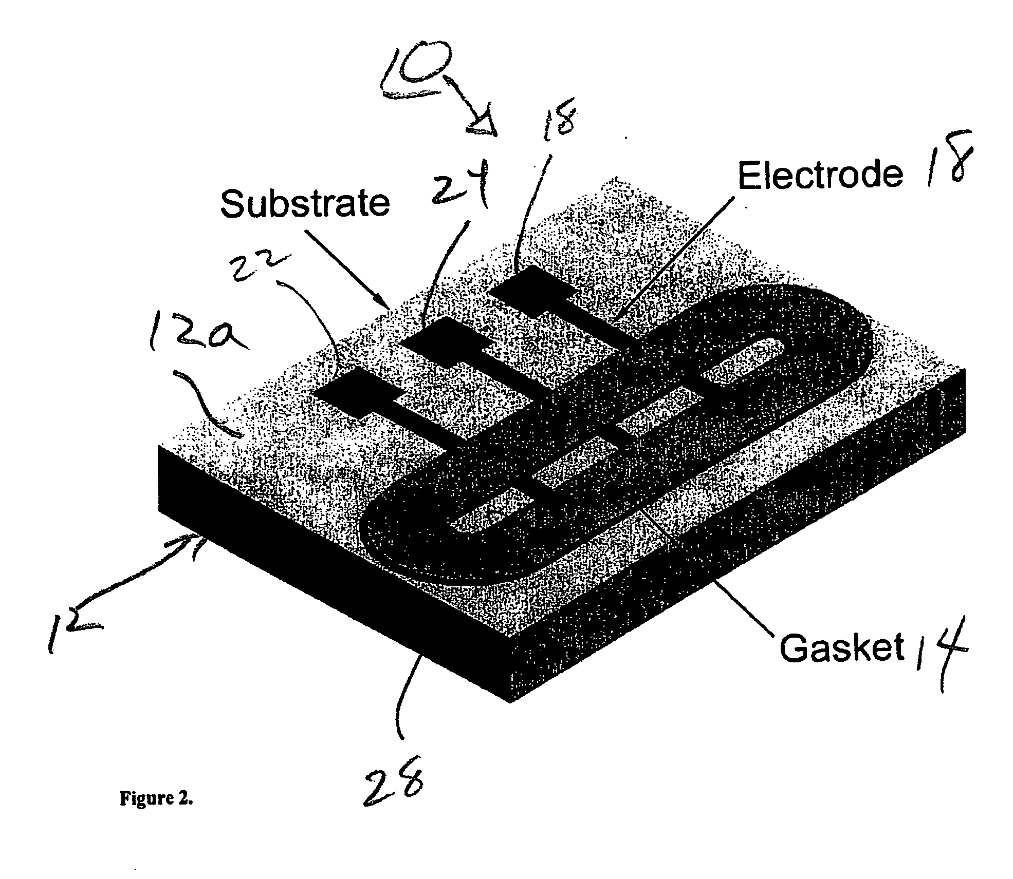 Electrochemical flow cell, an assembly of and a method of fabrication of the same