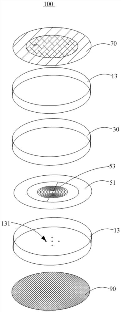 Microphone and electronic equipment