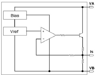 Single-chip ultra-high-voltage constant-current circuit