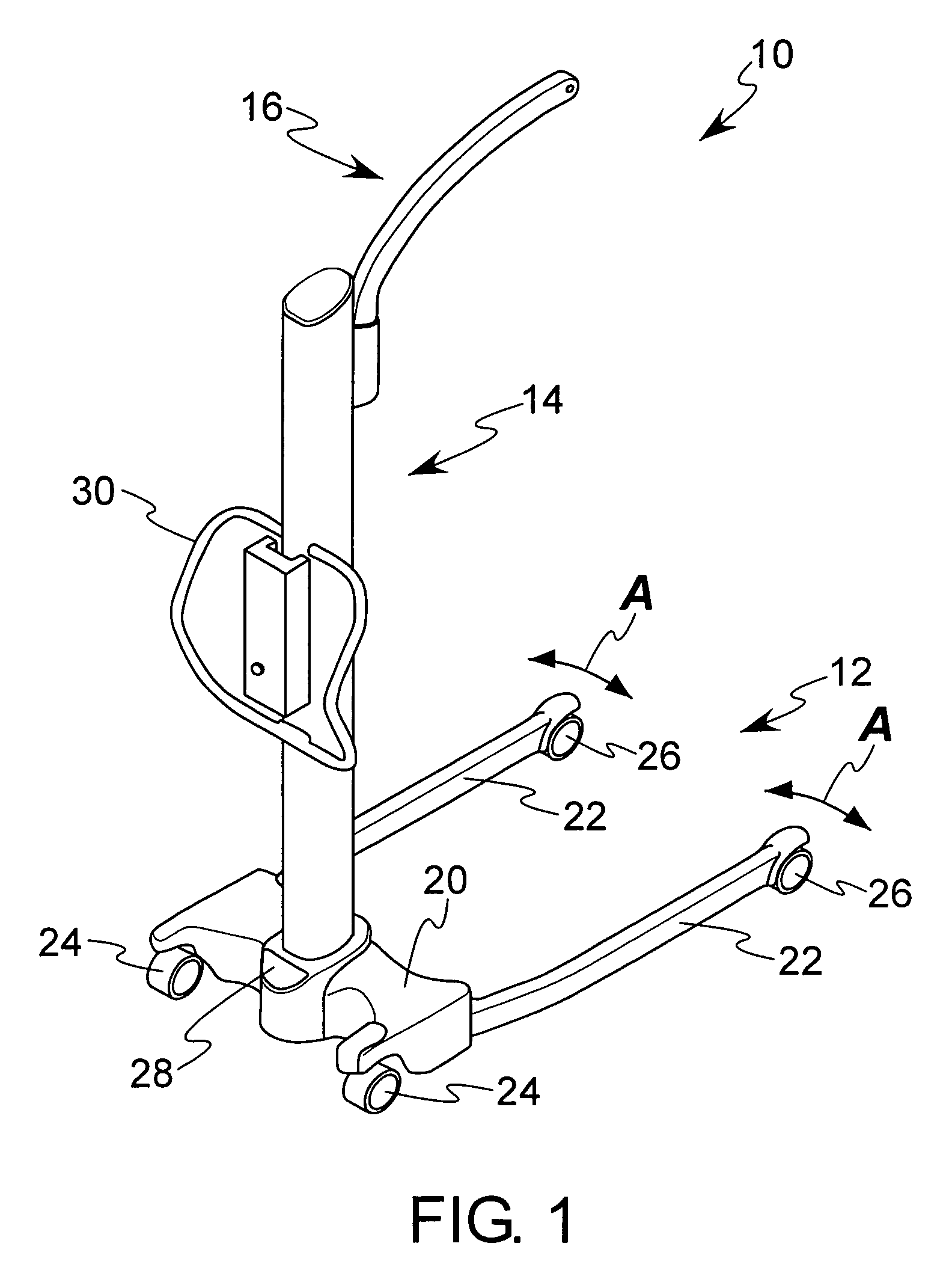 Load sensing safety device for vertical lift