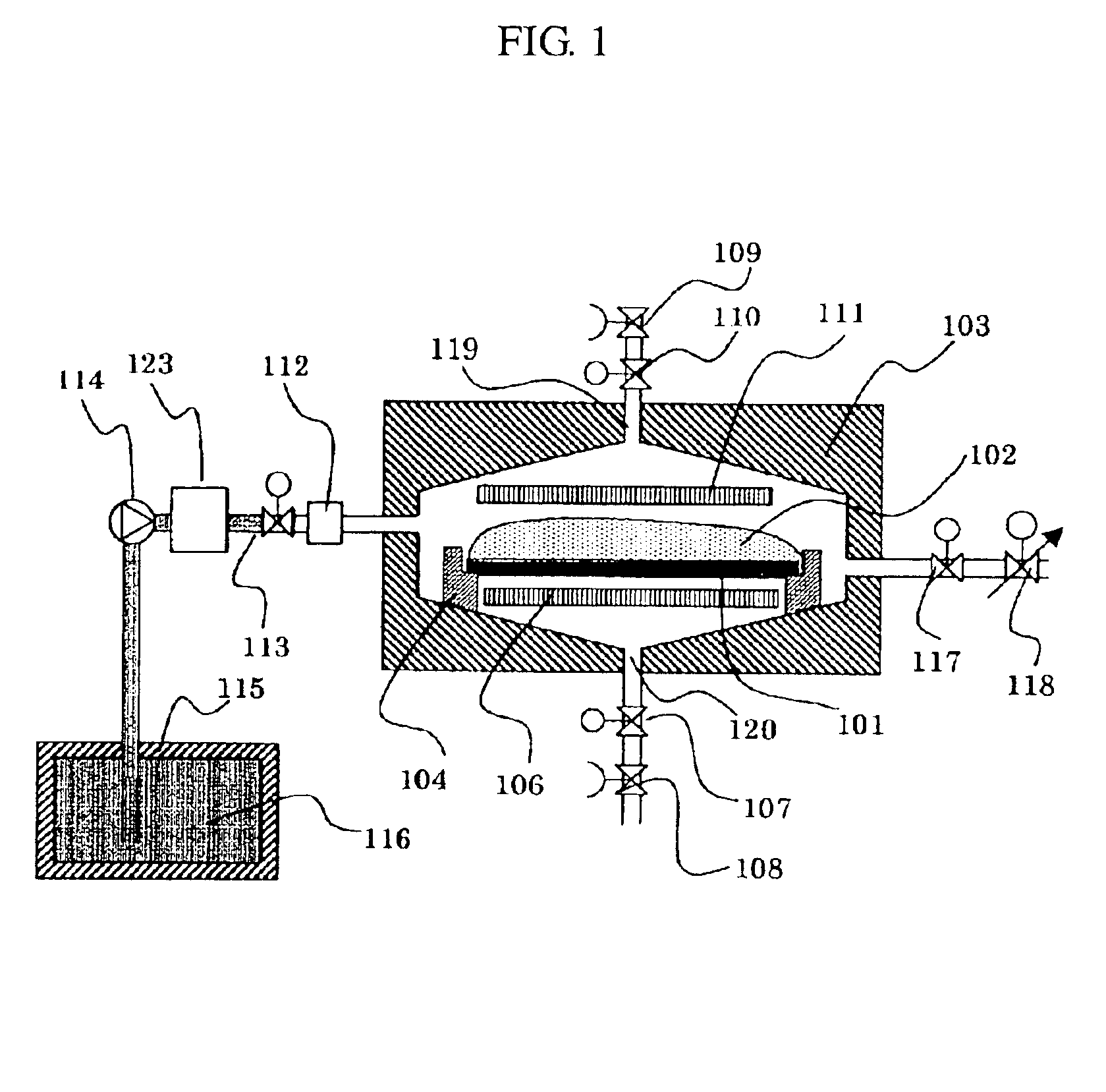 Microstructure drying treatment method and its apparatus and its high pressure vessel